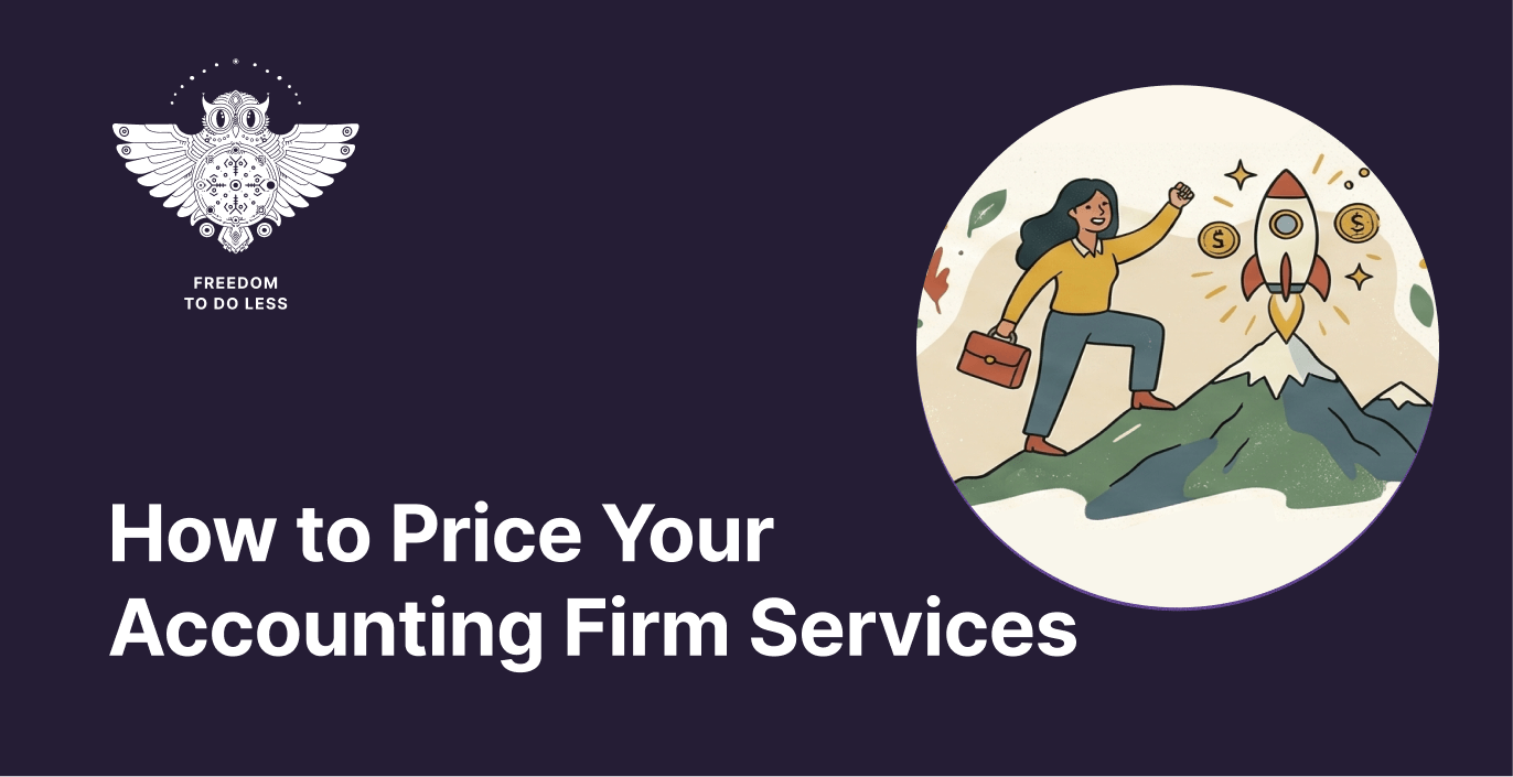 How to Price Your Accounting Firm Services in 2026